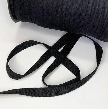 Стрічка кіперна чорна 10мм