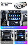 Штатна Android Магнітола на Toyota Camry 55 EUR 2014-2017 Model T3-solution, фото 5