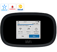 Wifi роутер модеми 4G 3G LTE Novatel MIFI 8000 L Inseego під sim карту Cat.18 з акумулятором 4400 мАг Новий Укр. меню