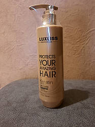 Шампунь кератиновий для волосся Luxliss Keratin Daily Care Shampoo, 500 мл