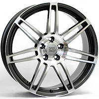 Литые диски WSP Italy Audi (W557) S8 Cosma Two R18 W8 PCD5x112 ET45 DIA57.1 (black polished)