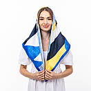 Хустка в жовто-блакитних кольорах, фото 4
