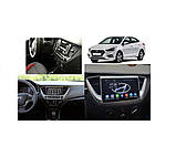 Штатна магнітола 9" Leadership для авто Hyundai Accent (2017-2020р в), фото 4