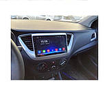 Штатна магнітола 9" Leadership для авто Hyundai Accent (2017-2020р в), фото 10