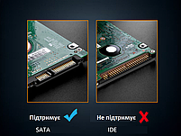Зовнішня кишеня Acasis EC-5153C для 3.5" HDD USB 3.0 Type C, фото 4