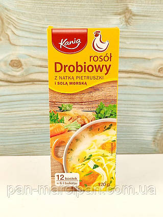 Бульйон у кубиках Kania Drobiowy 12 шт 120 г