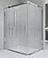 Душова кабіна Veronis Unimar XL 120х90х190 матове скло без піддону, фото 3