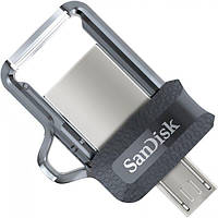 Флешка SanDisk Flash USB 3.0 Ultra Dual Drive OTG M3.0 32 GB |150 Mb/s| SDDD3-032G-G46