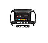 Штатна магнітола 9" Leadership для авто Hyundai Santa Fe (2006-2012р в), фото 2