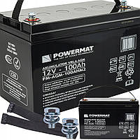 Акумулятор Powermat VRLA AGM 12 V 100 Ah PM-AGM-100AHM2 / PM1202