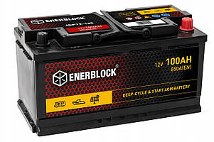 Аккумулятор Enerblock JDP12-100 VRLA AGM 12V 100Ah