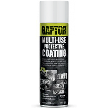 Універсальне захисне покриття (фарба) U-POL RAPTOR™ Multi-Use Protective Coating, 450 мл Аерозоль Білий