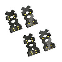 Ледоступы для обуви Non-Slip на 8 шипов р.35-38 Комплект 2 пари, шипы ледоходы для обуви от гололеда