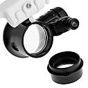 Окуляри-лупа бінокулярні Magnifier 9892H-1 (8x-62 мм/23x-21 мм) c LED підсвічуванням для ремонту ( код: 9892H-1 ), фото 7