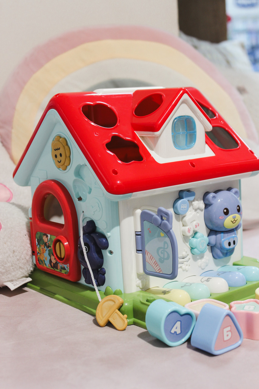 Будиночок сортер розвиваючий "TK Group" українською мовою, фото 1