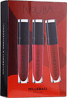 Набор - NoUBA Millebaci Travel Set №1 (lipstick/3х6ml) (876439-2)