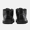 Зимові Черевики UGG Neumel Black Leather / УГГ Неумел Лезер Чорні, фото 7