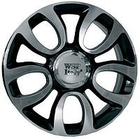 Литые диски WSP Italy Fiat (W167) Ercolano R17 W7 PCD5x98 ET41 DIA58.1 (gloss black polished)