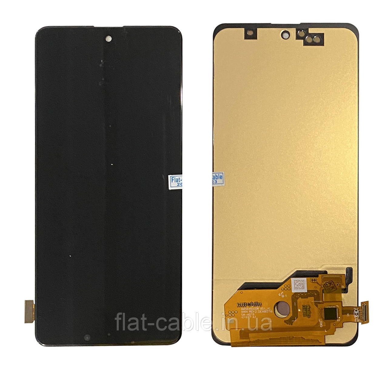 Дисплей + сенсор Samsung A515 (A51) Чорний LCD OLED (PRC) (small glass)