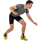 Боксерки Zelart Fistrage 4171 розмір 40 Yellow-Black, фото 3