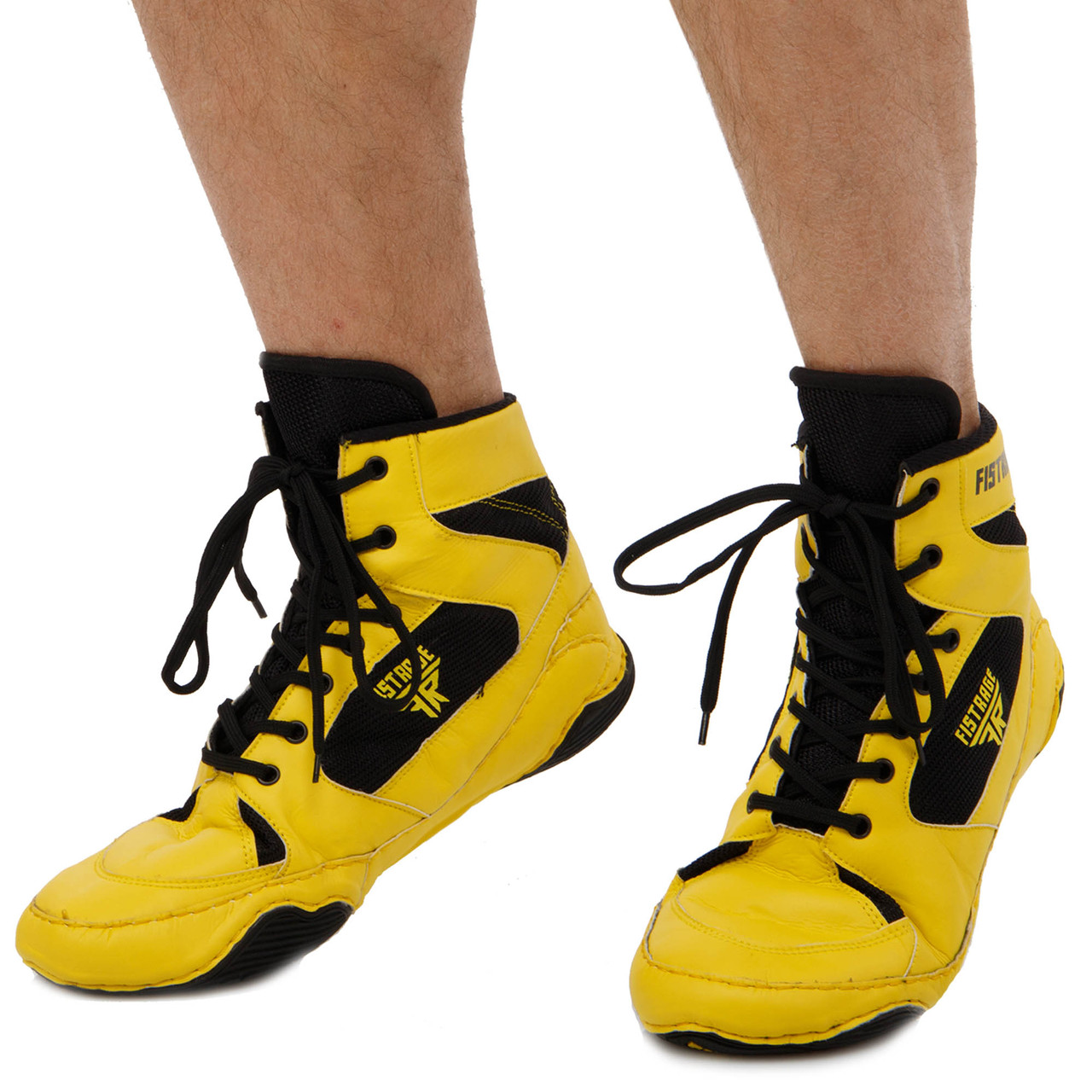 Боксерки Zelart Fistrage 4171 розмір 40 Yellow-Black, фото 1