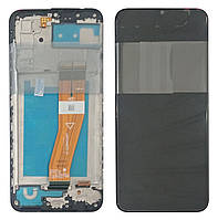 Дисплей + сенсор Samsung A02s A025F (160,5 x 72 mm) в рамке Черный (PRC)