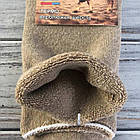 Шкарпетки махрові зимові вовна Корона А1522 теплі високі без резинки, фото 10