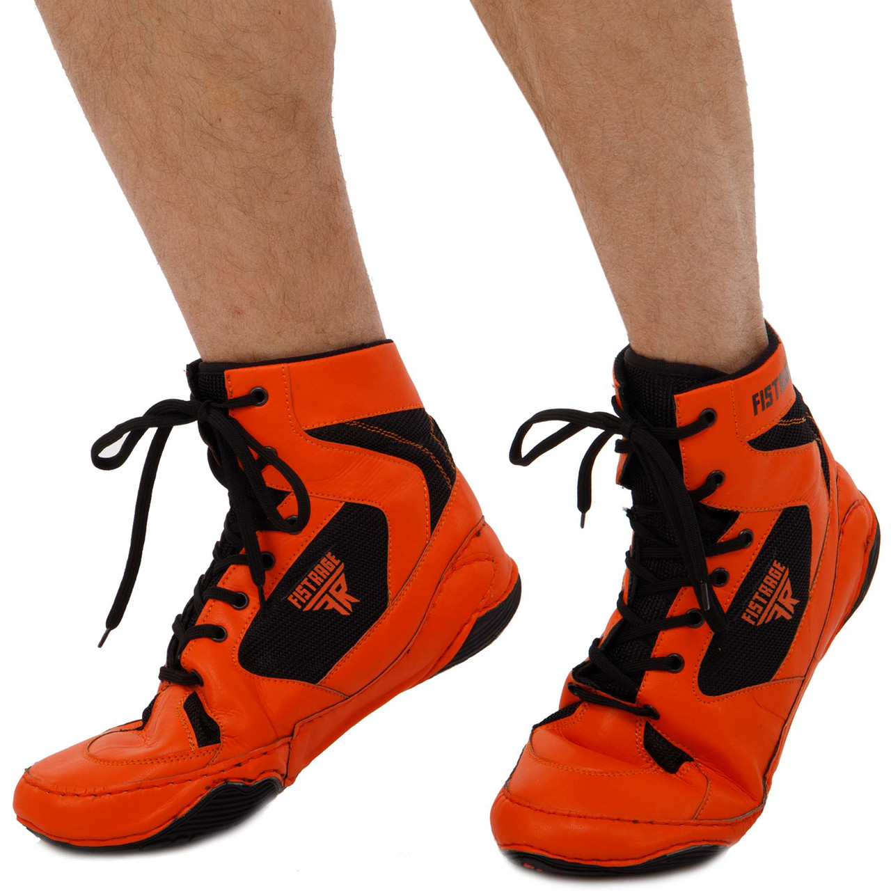 Боксерки Zelart Fistrage 4171 розмір 43 Orange-Black, фото 1