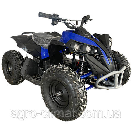 Квадроцикл електричний дитячий ATV1000W 48В Синій, фото 2