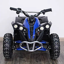 Квадроцикл електричний дитячий ATV1000W 48В Синій, фото 2