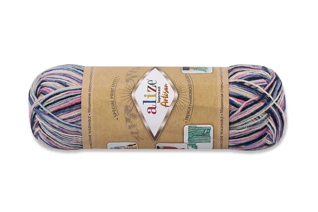 Пряжа ALIZE Superwash Artisan-9004