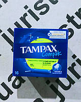 Тампони жіночі TAMPAX Compak Супер Duo 16 шт./уп. 3 к № 219743