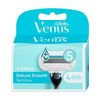Змінні касети Gillette Venus Deluxe Smooth Sensitive V Edition 4 шт