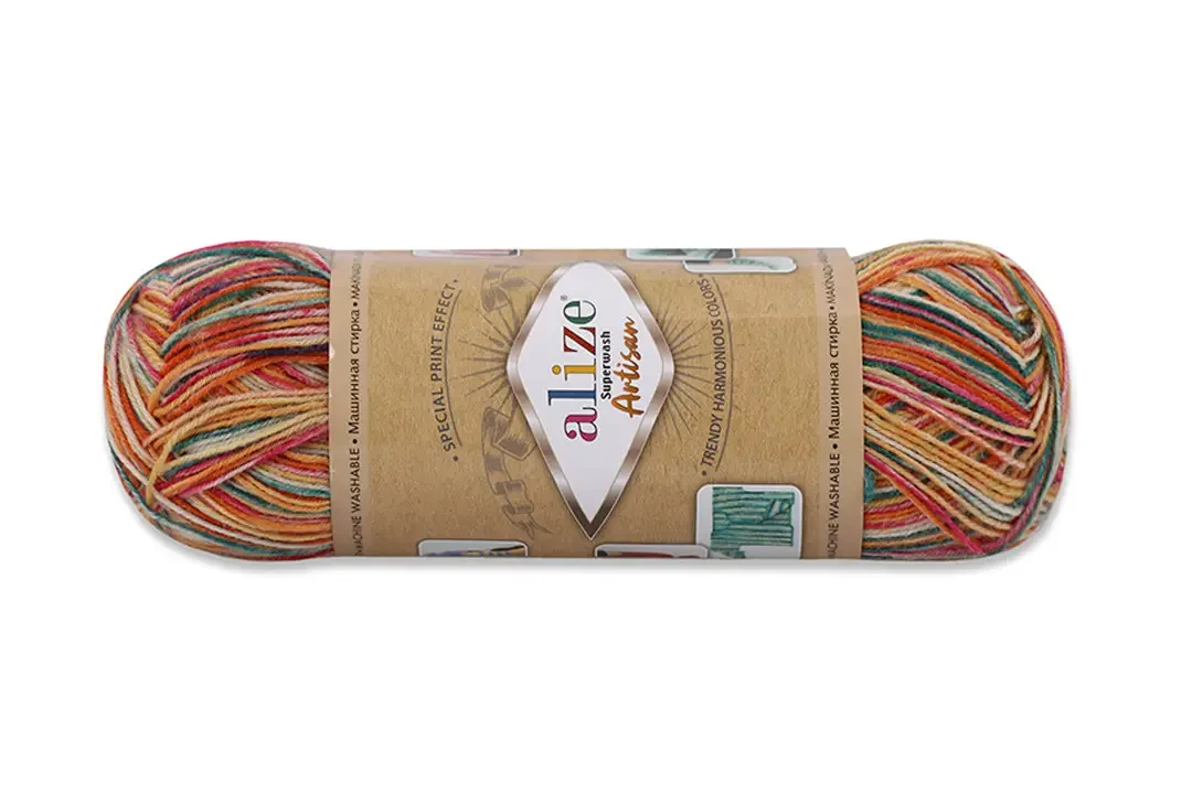 Пряжа ALIZE Superwash Artisan-9012