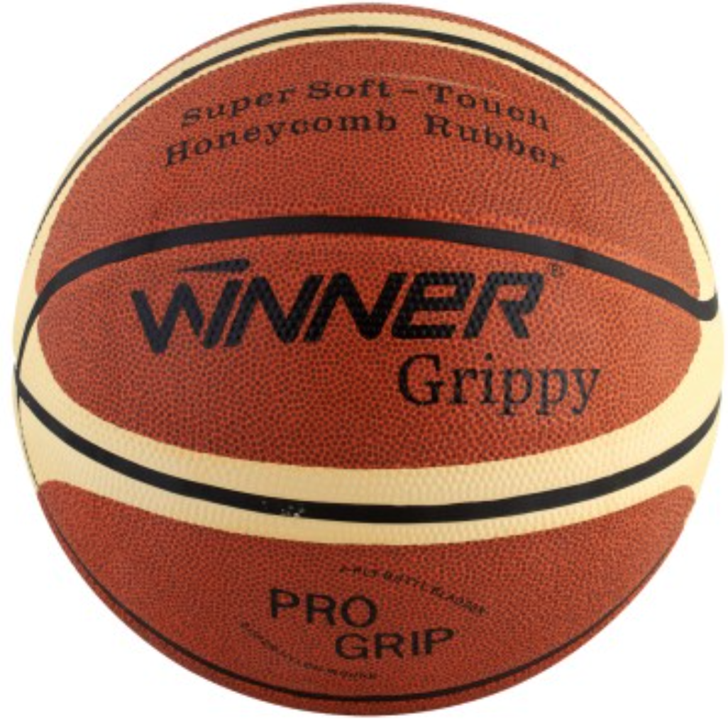 Баскетбольний м'яч Winner Grippy (двоколірний)