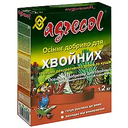 Добриво Agrecol осіннє для хвойних 1,2 кг