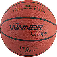 Баскетбольный мяч Winner Grippy (коричневый),