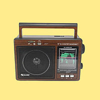 Радиоприемник-колонка MP3 GOLON RX 9966UAR Коричневый