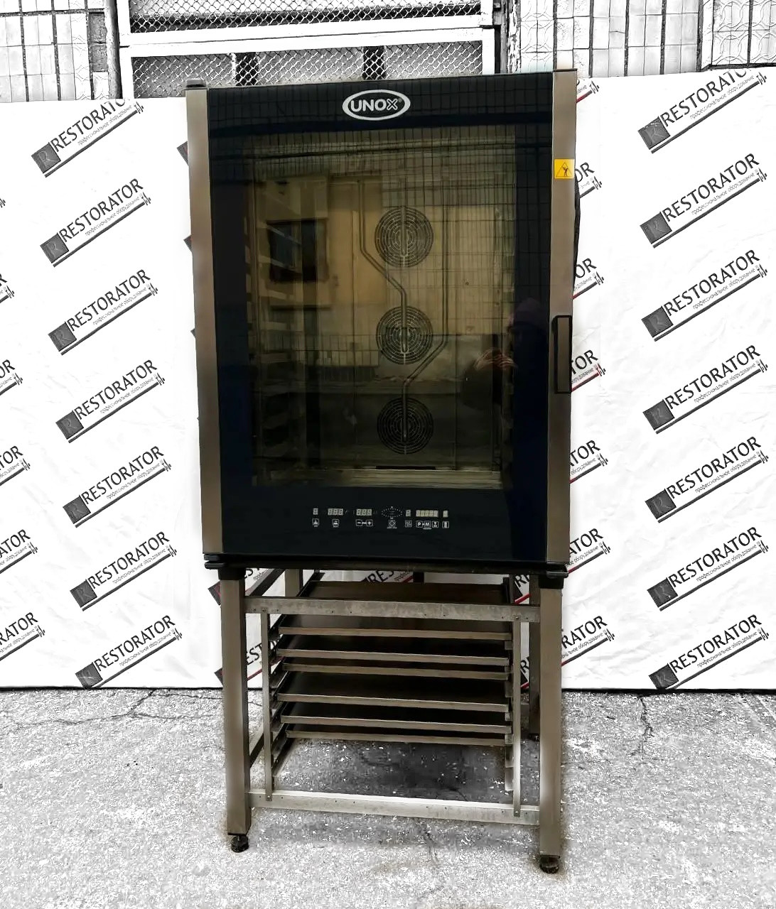 Конвекційна піч з парою UNOX XBC 805e (Вживане)