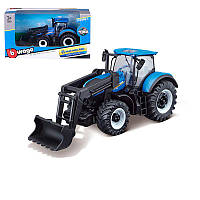 Автомодель металева "Трактор New Holland T7.315" Bburago