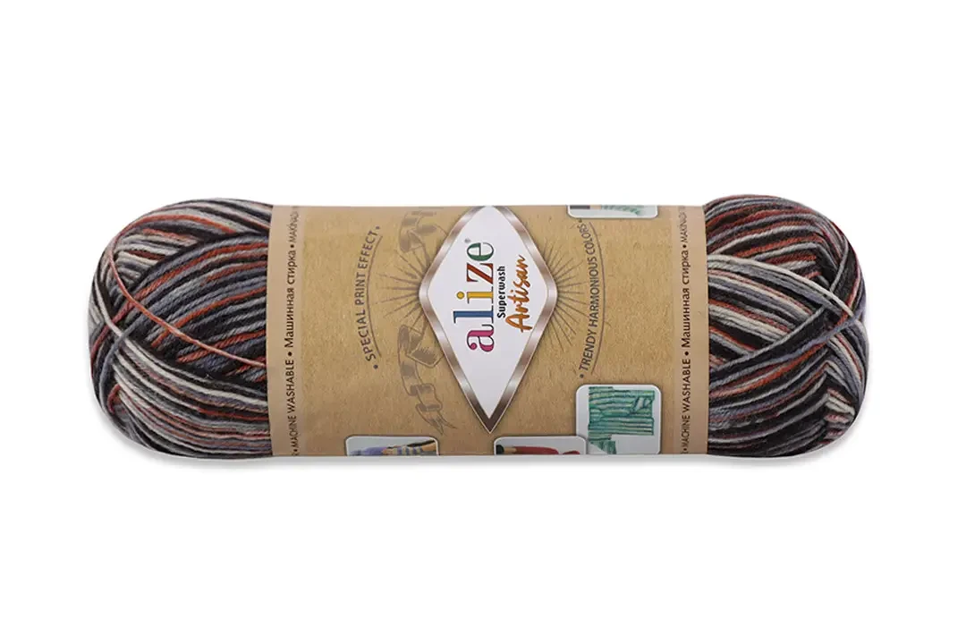 Пряжа ALIZE Superwash Artisan-9013