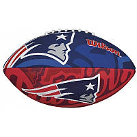 М'яч для американського футболу Wilson NFL New England WTF1534XBNE (дитячий розмір),