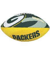 Мяч для американского футбола Wilson NFL Packers WTF1534XBGB (детский мяч),