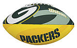 М'яч для американського футболу Wilson NFL Packers WTF1534XBGB (дитячий м'яч), фото 3