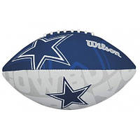 М'яч для американського футболу Wilson NFL Dallas Cowboys WTF1534XBDL (дитячий розмір),