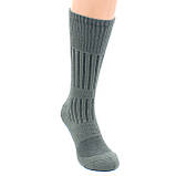 Зимові чоловічі шкарпетки високі махрові Упаковка 6 пар термошкарпетки теплі трекінгові повсякденні від виробника Хакі 40-45, фото 2