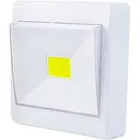 Светодиодный LED светильник ночник выключатель на батарейках "COB light switch" Беспроводной переносной фонарь