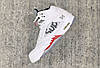 Кросівки чоловічі Nike Air Jordan 5 "White" x Supreme / AJM-446, фото 5