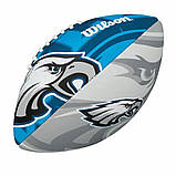 М'яч для американського футболу Wilson NFL Pheadelphia Eagles WTF1534XBNE (дитячий розмір), фото 3
