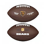 М'яч для американського футболу Wilson NFL Bears WTF1748XBCH (розмір 5), фото 3